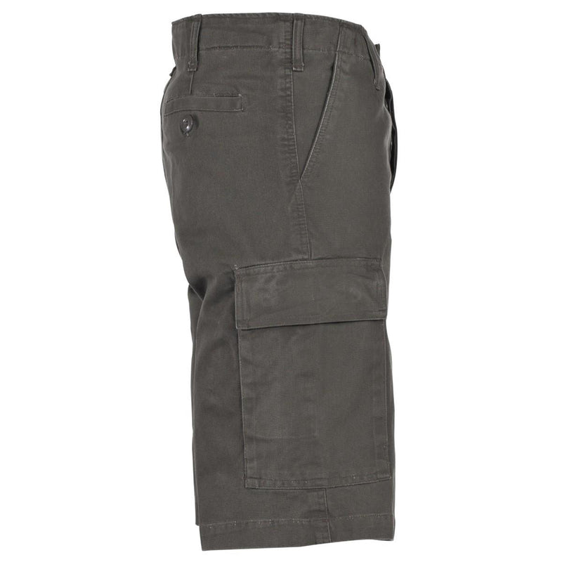 Marka MFH niemiecka styl wojskowy Bermuda Shorts Olive Ripstop bawełniany solidny nowy