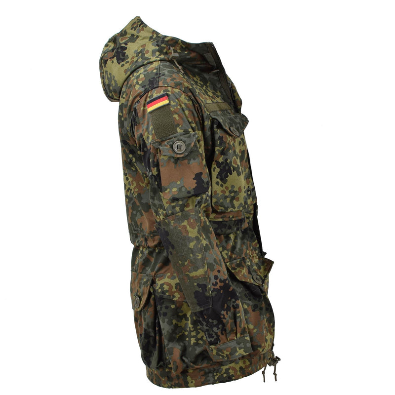 Leo Kohler wojskowy Ksk Smock Tactical Jacket Field Army Flecktarn Camo