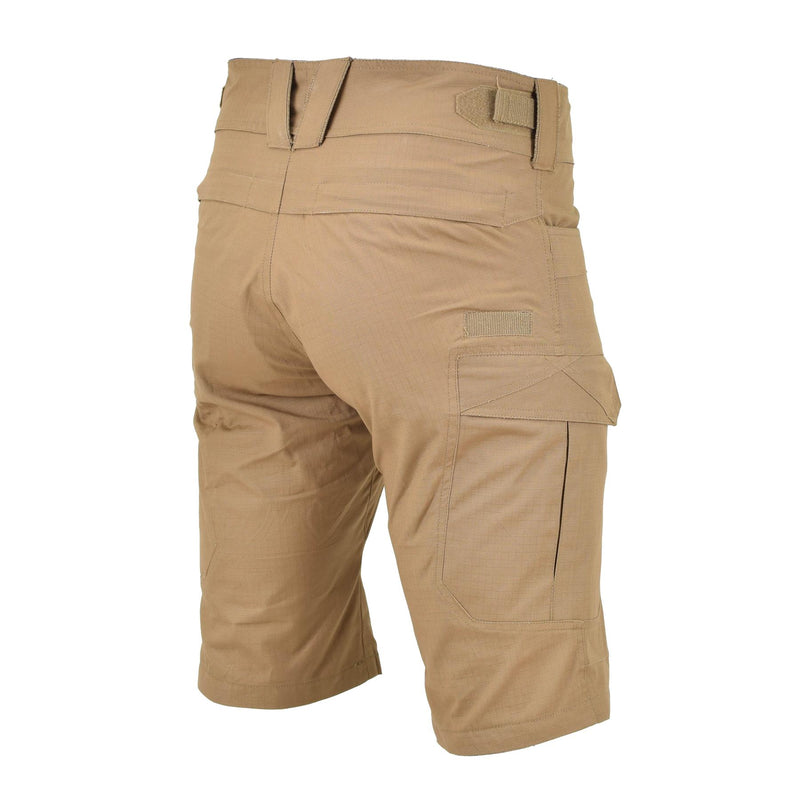 MFH marka styl wojskowy Bermuda Shorts Coyote Solidne bawełniane ripstop mundur nowy