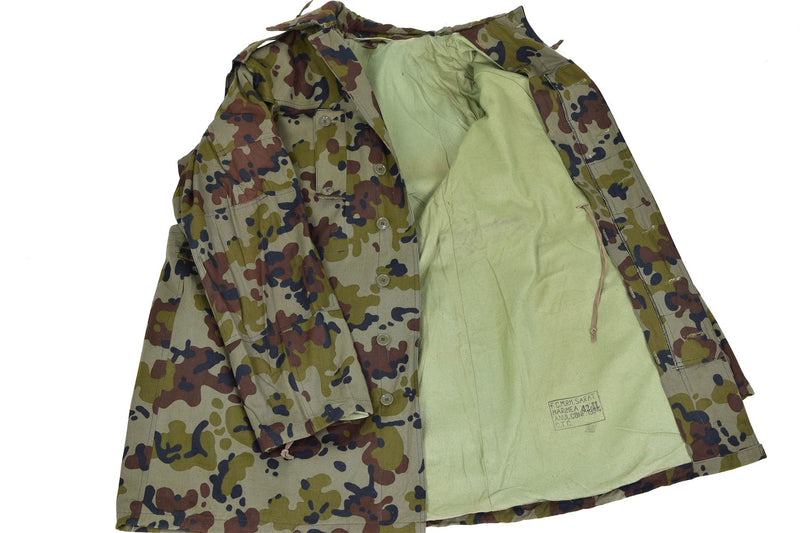 Oryginalna armia rumuńska Parkana M93 Combat Camo Leaf BDU Kurtka wojskowa