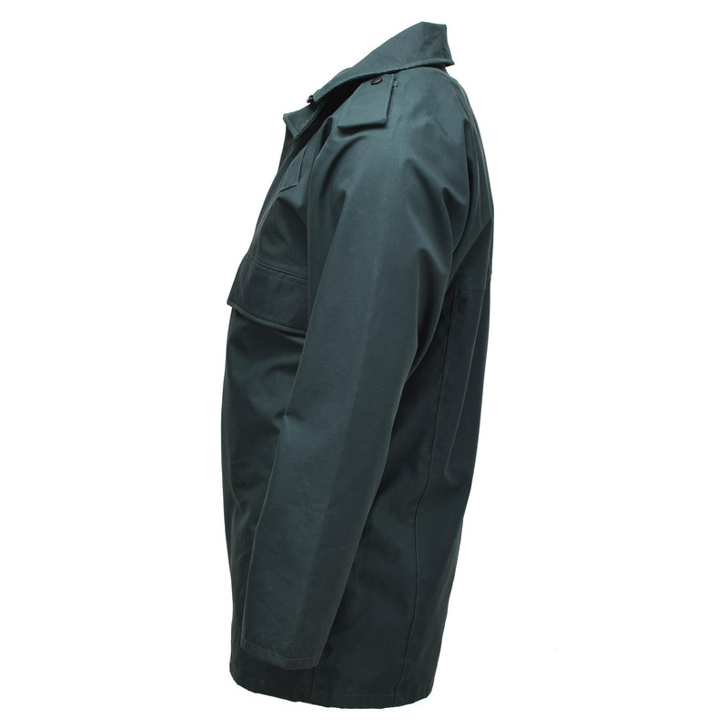 Oryginalny brytyjski mundur policji Anorak Waterproof Parbe Raincoat Bez opinii zieleni