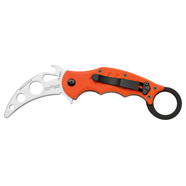 Fox Knives FX-599 TK Składanie Karambit Knife AISI 420C Blade ze stali nierdzewnej