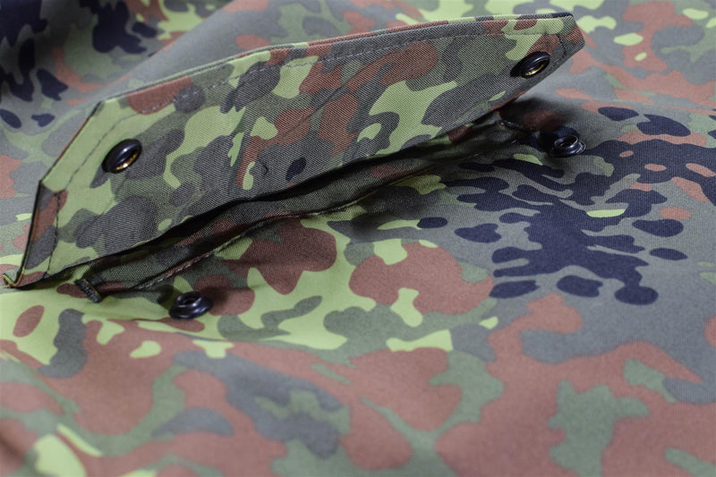 Marka MIL-TEC niemiecka kurtka polowa goretex flecklern camo wodoodporny deszcz