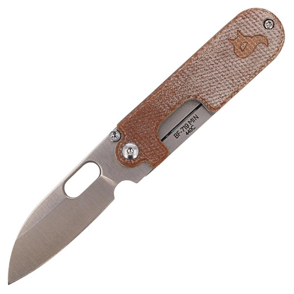 Fox Knives Fasol Gen2 Składający kieszonkowy nóż Micarta Stal ze stali nierdzewnej 440C