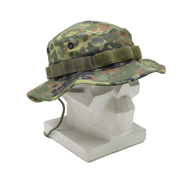 Marka Tacgear Niemiecki styl wojskowy boonie hat flecktran camo szerokie brzegi ripstop