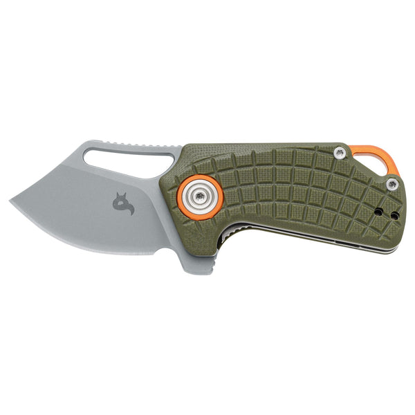 Fox Knives Puck BF-761 OD Folding Pocket Knife 58-60 HRC D2 D2