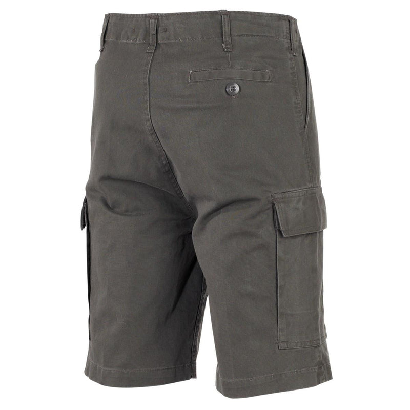 Marka MFH niemiecka styl wojskowy Bermuda Shorts Olive Ripstop bawełniany solidny nowy