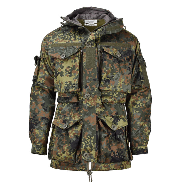 Leo Kohler wojskowy Ksk Smock Tactical Jacket Field Army Flecktarn Camo