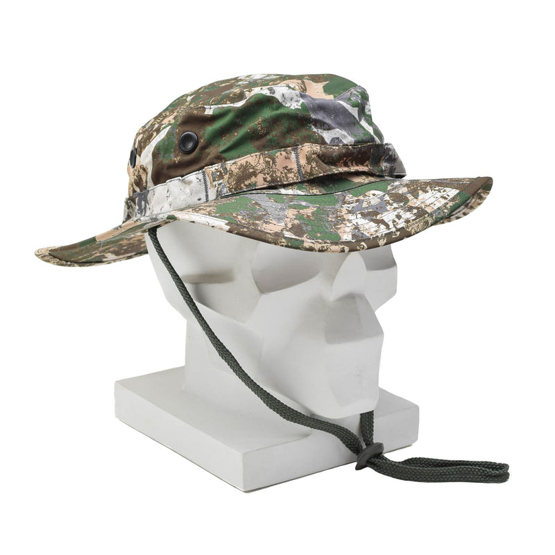 Mil-Tec Army Boonie Hat Laminate Waterproof Regulowane Summer Cap Molle Hunting