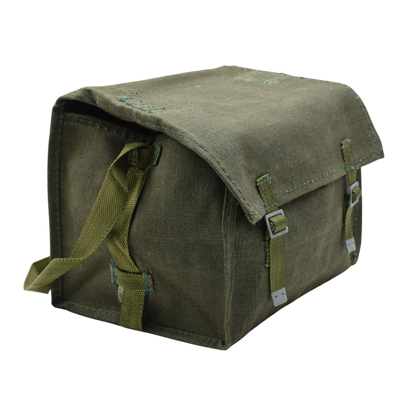 Oryginalny polski armia ramię w stylu Olive Olive Green Haversack Retro Bread Bag Nowa