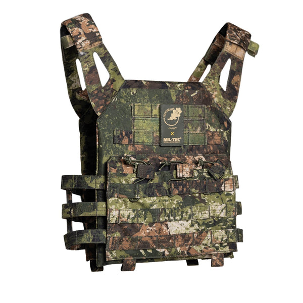 MIL-TEC Army Tarrier Gen II Camuflage Vest Pvc Coated Confort Molle