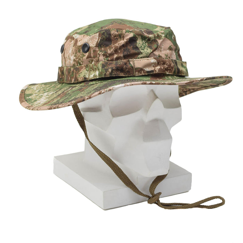 Mil-Tec Army Boonie Hat Laminate Waterproof Regulowane Summer Cap Molle Hunting