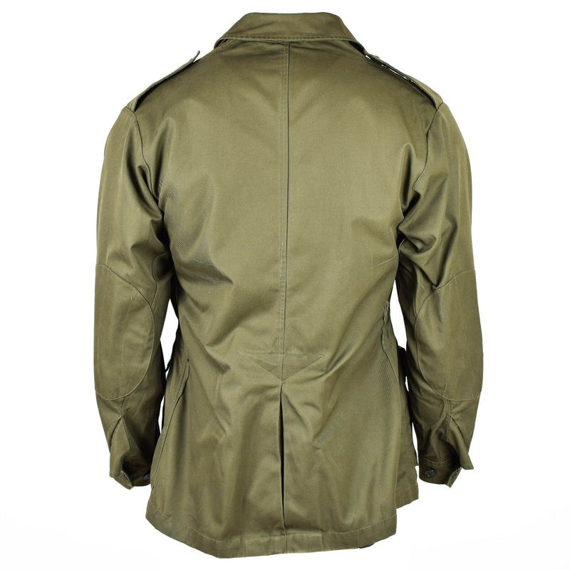 Oryginalny Włoski Olive Green Jacket Shirt Wojskowe BDU Wydanie nadwyżki