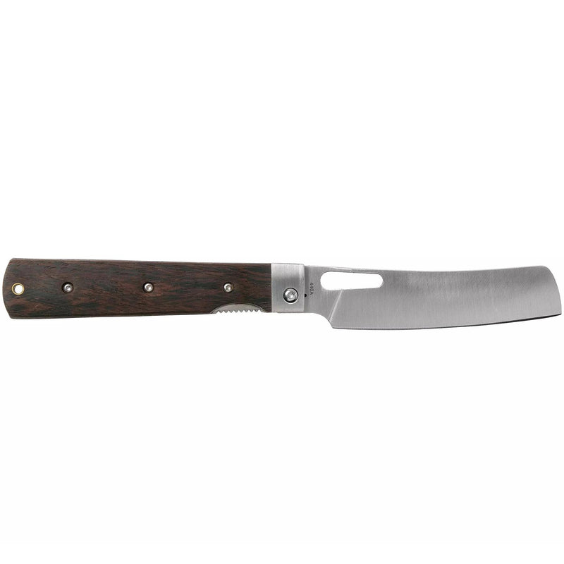 Boker Outdoor Cuisine III Nakiri Blade Solding Knife 7cr17mov Steel Tulipwood