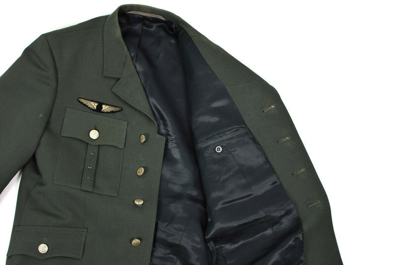 formal military jacket with viscose insulation