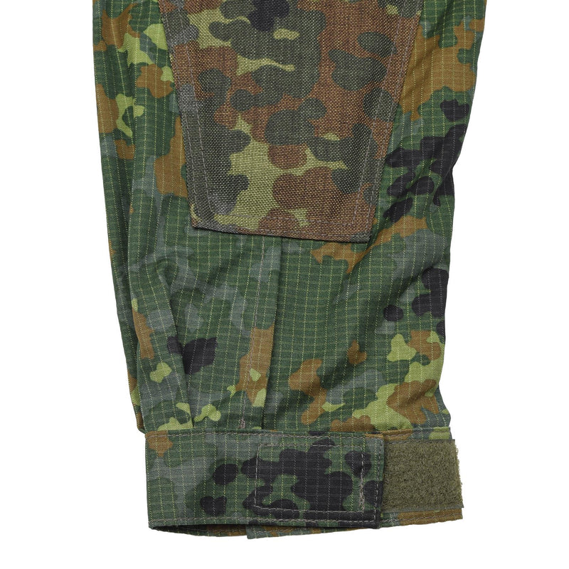 Leo Kohler wojskowy Ripstop Smock Flecklecktarn Camouflage Tactical Cordura