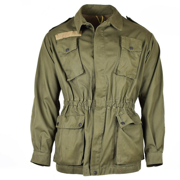 Oryginalny Włoski Olive Green Jacket Shirt Wojskowe BDU Wydanie nadwyżki