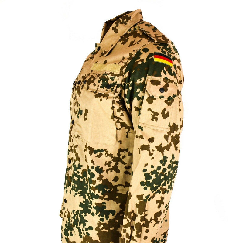 Oryginalna niemiecka koszula na pustyni Tropic Camo Field Jacket BW Problem armii