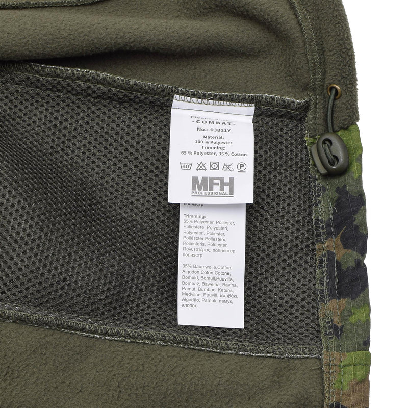 Kurtka taktyczna MFH YKK Zips Ripstop Otwenty Regulowane rękawy M05 Finnish Camo