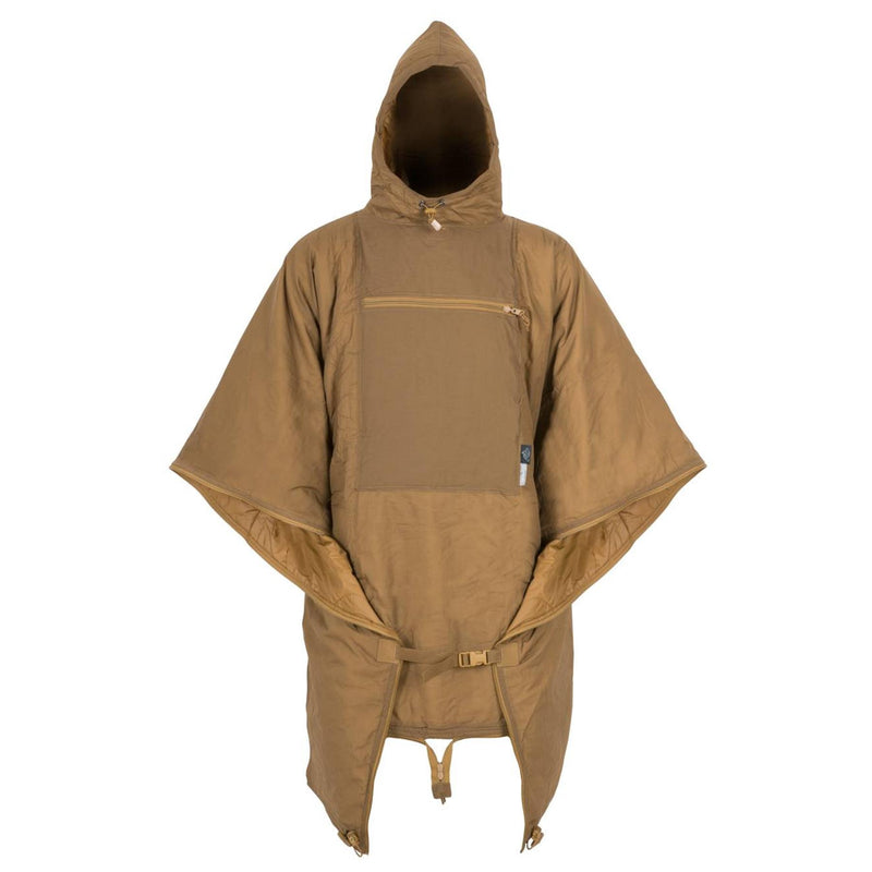 Helilikon-Tex Swagman Roll Poncho z kapturem lekka wkładka hamakowa ochrony deszczu