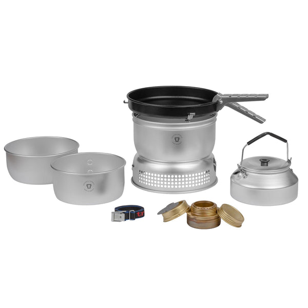 Trangia Cooking Stove Zestaw aluminium bałaganu Ultralight Compact Outdoor Cureware