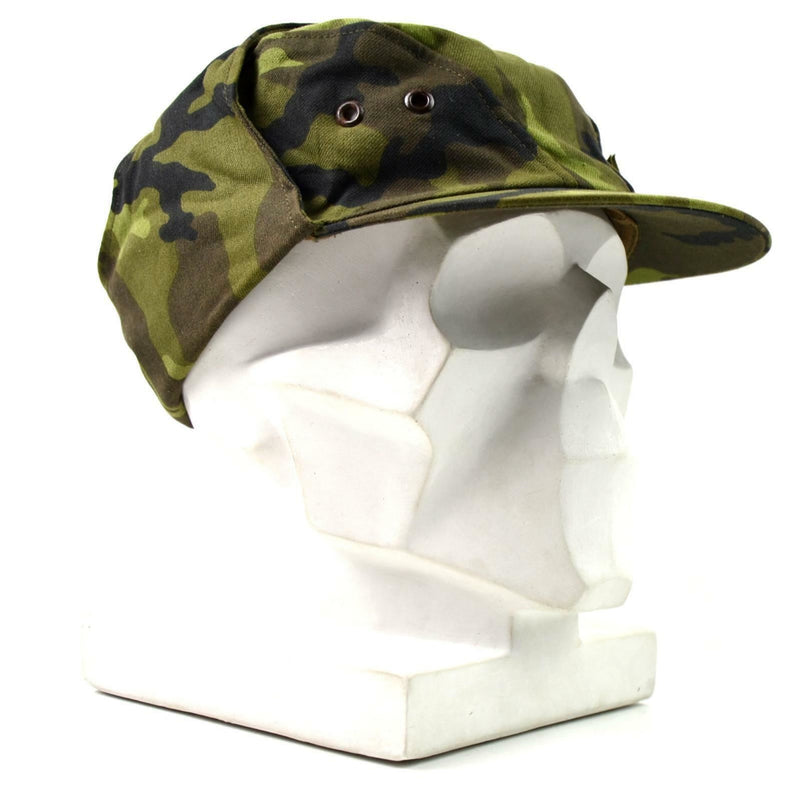 Oryginalna czapka wojskowa armii czeskiej M 95 Camo CZ Field Combat Hat Woodland New