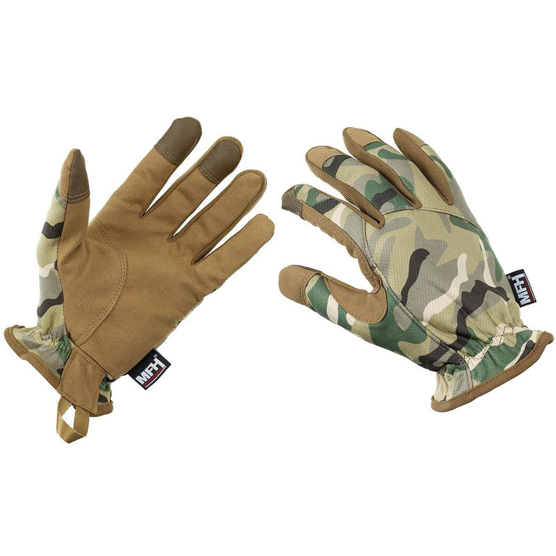 Operacja armii marki MFH Camo Gloves Tactical Combat Lekkie ciasne pasy nowe