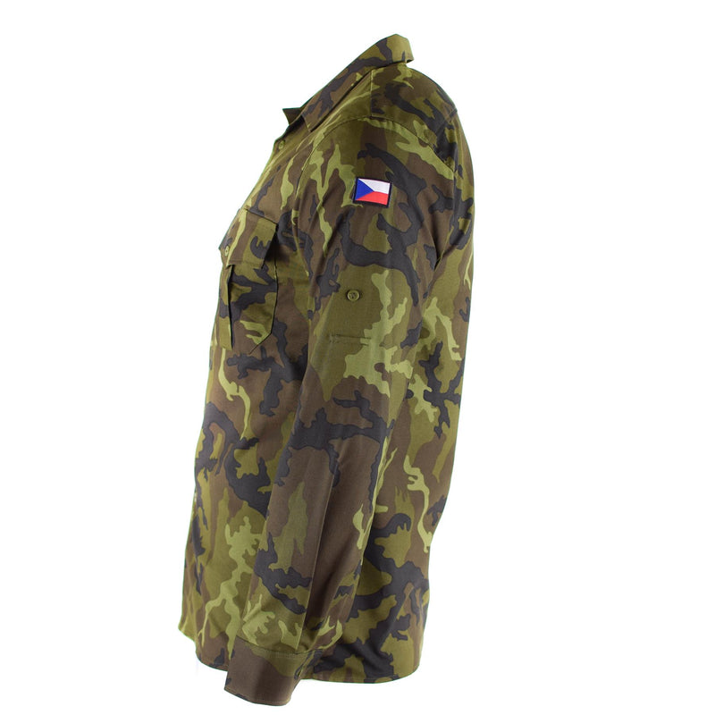 Oryginalna czeska koszula armii Woodland Camo VZ 95 Mundur Field Ablplus Nowy