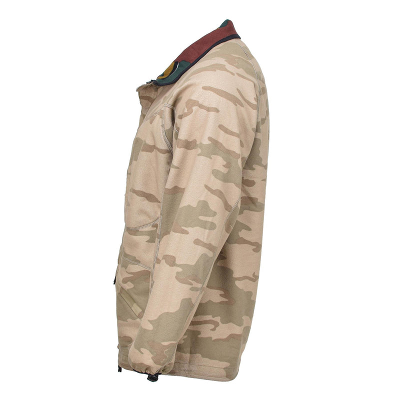 Oryginalna belgijska kurtka polarowa Odwracalna Jumper Windstopper BDU