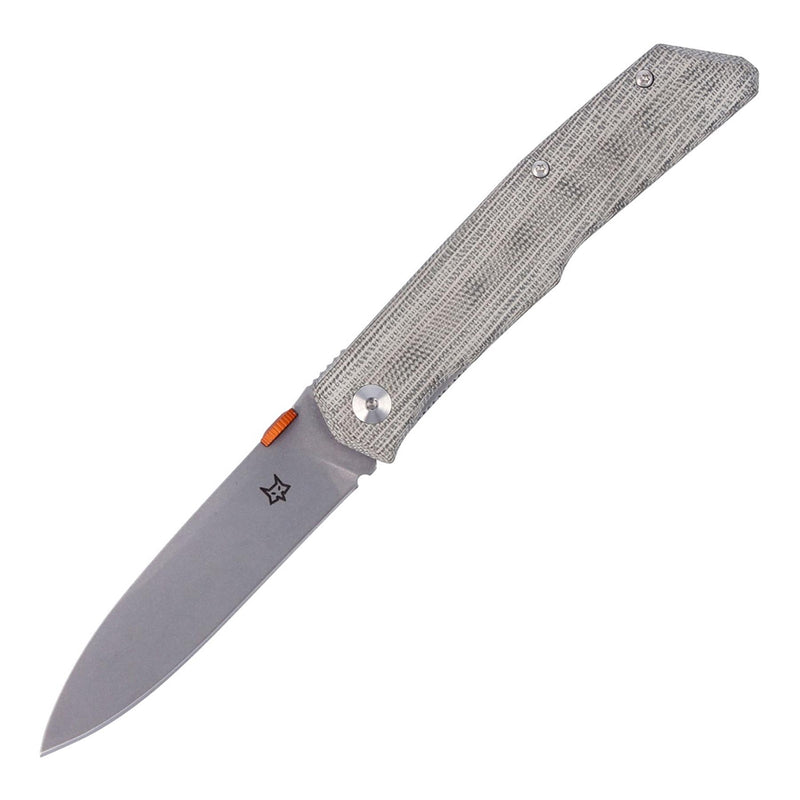 Fox Knives Sycilian Solding Nóż 59HRC BECUT STAŁNEJ STALOWA Uchwyt Micarta