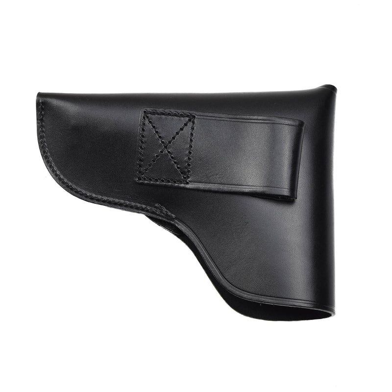 Italy Military Pistol leather Holster beretta carry gun holder Black