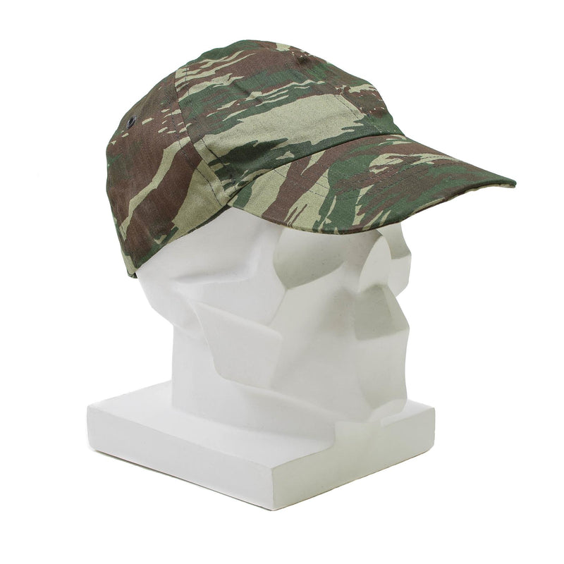 Oryginalne greckie wojska pola czapka jaszczurka Camo Hat Grecja nadwyżka wojskowa