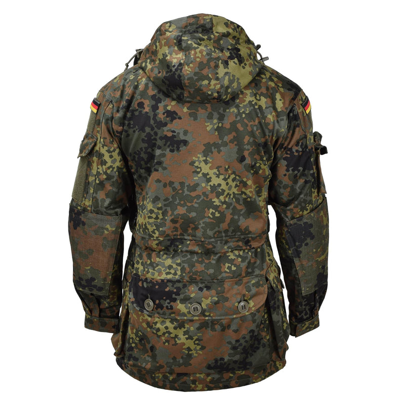 Leo Kohler wojskowy Ksk Smock Tactical Jacket Field Army Flecktarn Camo