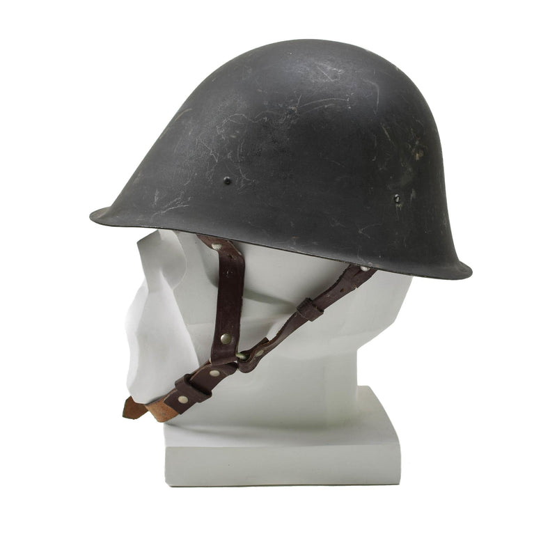 Oryginalny rumuński hełm taktyczny taktyczny M73 Paratrooper Chinstrap Olive