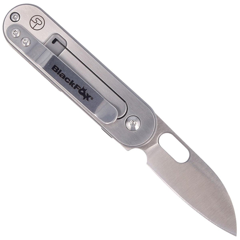 Fox Knives Brand Bean Gen2 Składane kieszonkowe Satinowe Satynowe 440C Stal nierdzewna