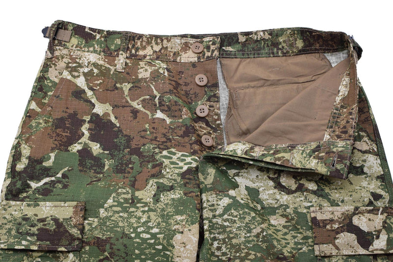 MIL-TEC Military US BDU Field Pants R/S Spodary Kamuflaż Regulowany talia