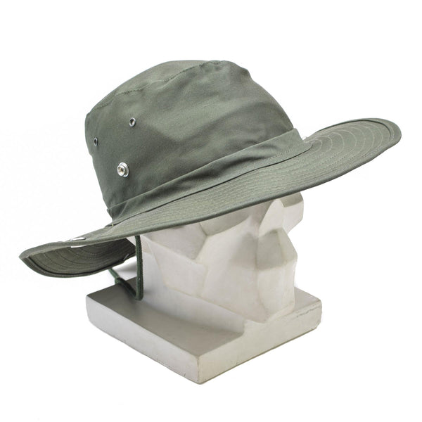 Marka MFH w stylu wojskowym Bush Hat Olive Summer Jungle Panama Bucket Cap