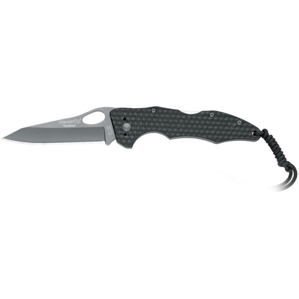 Fox Knives Tactical BF-105T Składanie taktyczne Black Titanium Coated Caked Bor nierdzewne