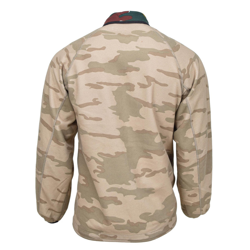 Oryginalna belgijska kurtka polarowa Odwracalna Jumper Windstopper BDU