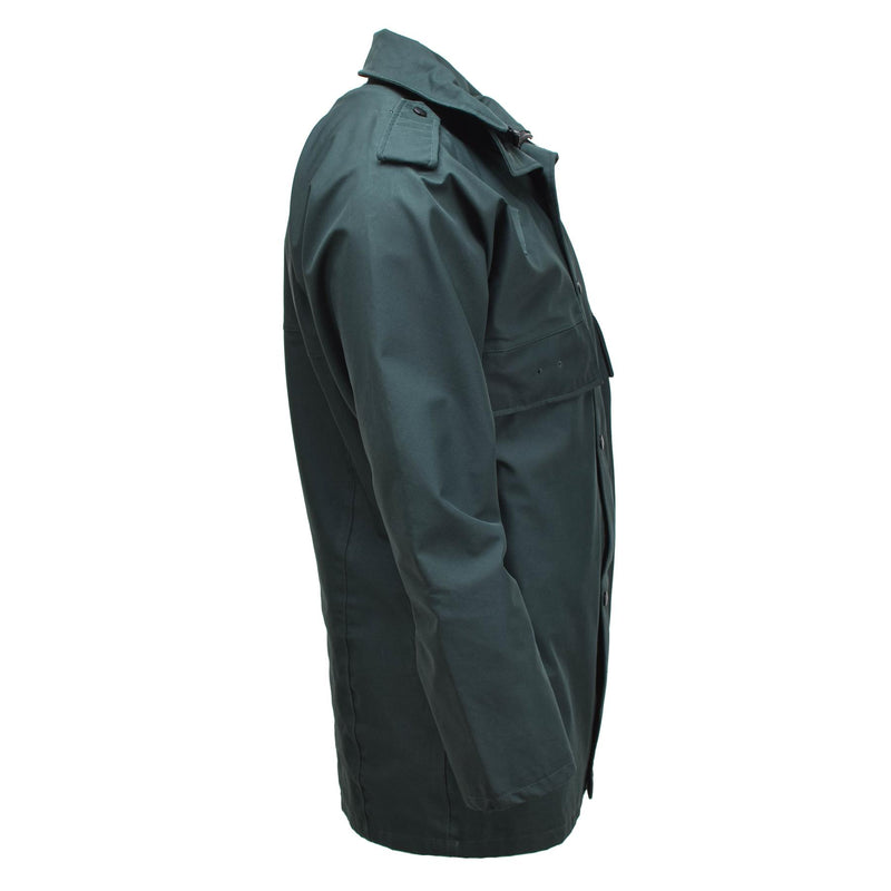 Oryginalny brytyjski mundur policji Anorak Waterproof Parbe Raincoat Bez opinii zieleni