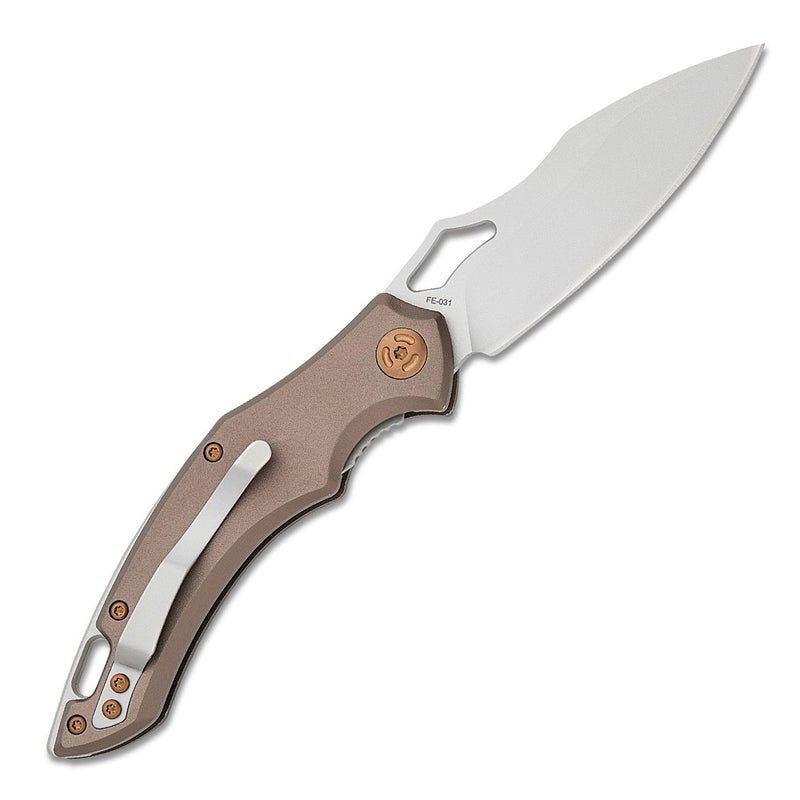 Fox Knives Wróbel Składający Kieszonkowy Kieszonkowy Point Point Stal nierdzewna 9CR13