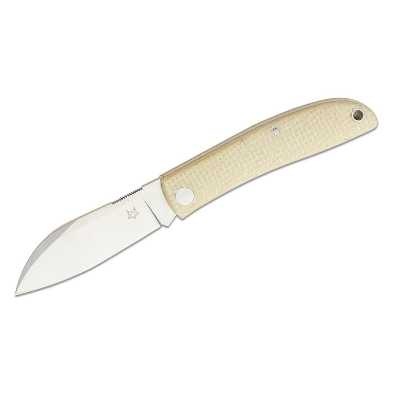 Fox Knives Livri składany nóż kieszonkowy 61 HRC M390 STAL SWHSEFOOT Kształt Micarta