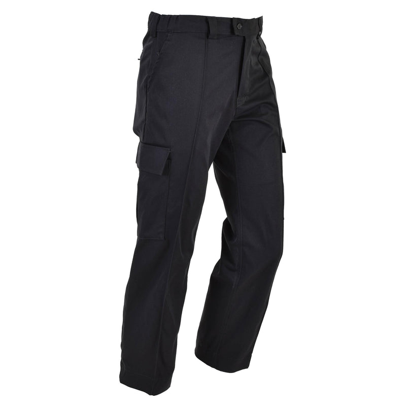 Oryginalne brytyjskie policyjne spodnie Black Cargo Pants Activewear Mundur Mundery Nowe