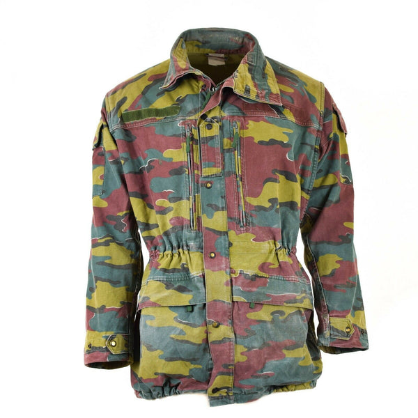 Oryginalny belgijska armia wojskowa M90 Field Jacket Parma Jigsaw Camo SUDRPLUS