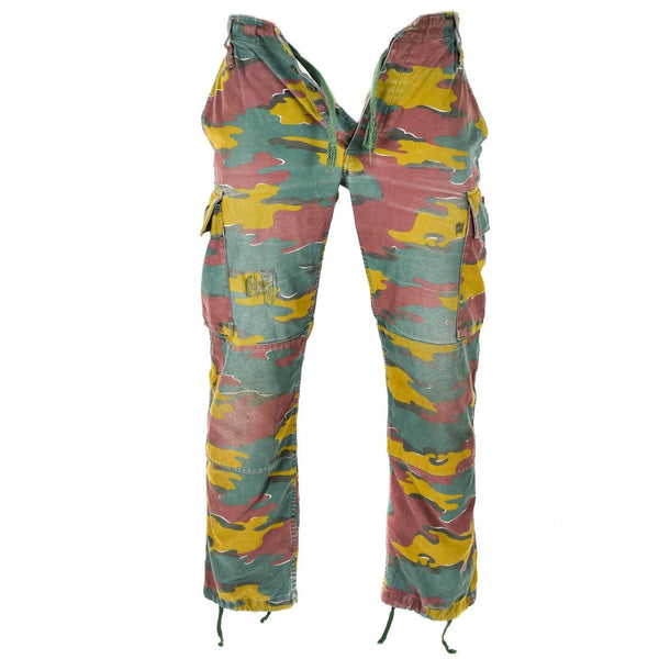 Oryginalne belgijskie armia wojskowa M90 Field Pants Jigsaw Spoders SUPLPLUS