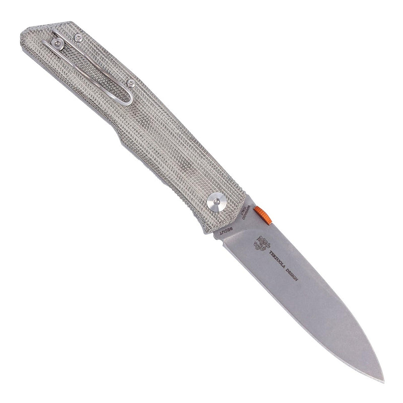 Fox Knives Sycilian Solding Nóż 59HRC BECUT STAŁNEJ STALOWA Uchwyt Micarta