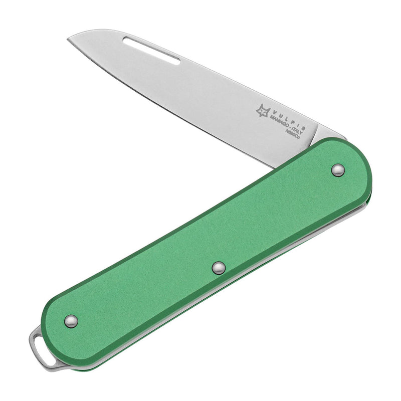 Fox Knives vulpis FX-VP130 OD Folding Pocket Socket Nóż ze stali nierdzewnej N690CO Green