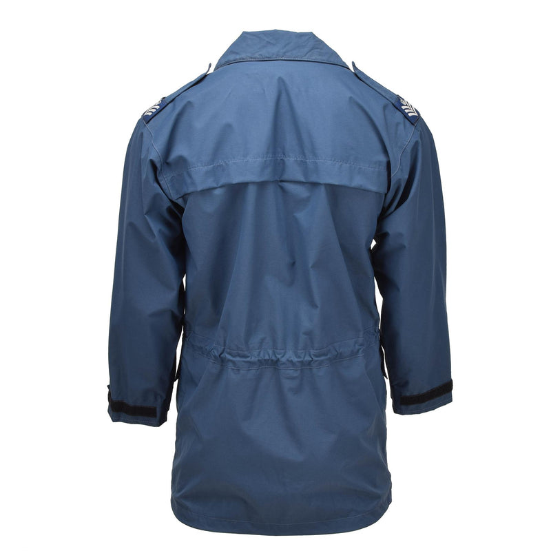 Oryginalna brytyjska królewskie siły powietrzne kurtka deszczowa Goretex RAF Wet Weather Coat