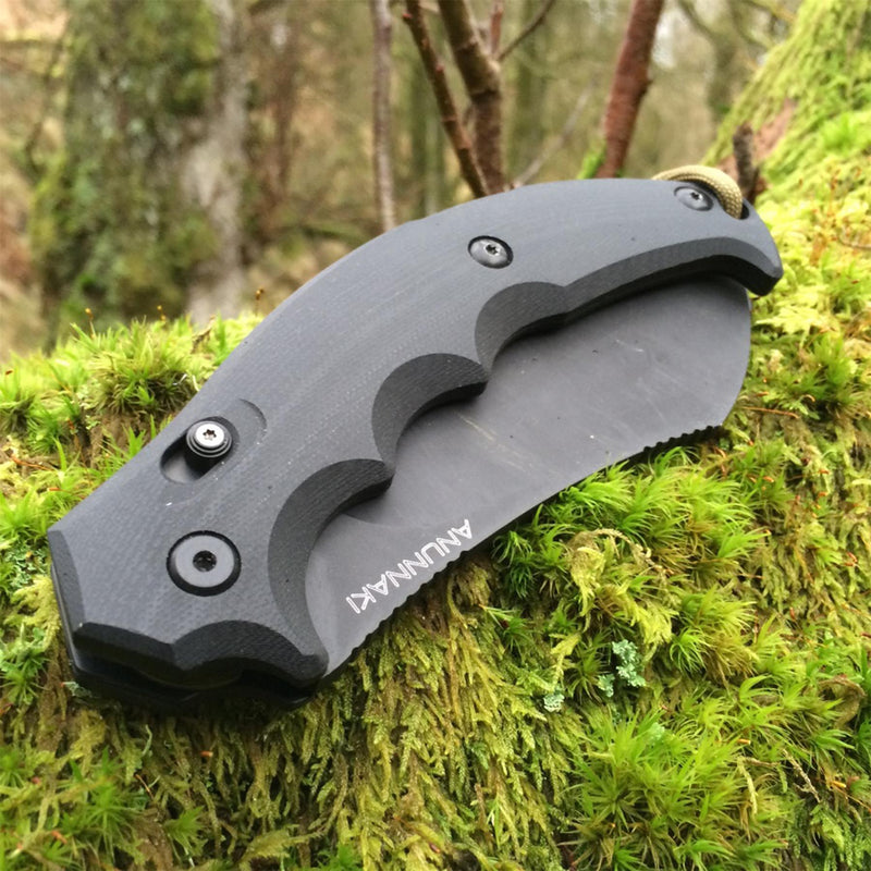 Fox Knives Anunnaki Sheepsfoot kształt Składany nóż kieszonkowy 60 HRC N690CO STAL