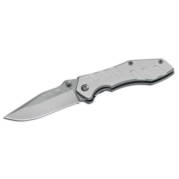 Fox Knives BF-74 Składany kieszonkowy nóż tytanowy łopatka aluminiowa 440 stalowa